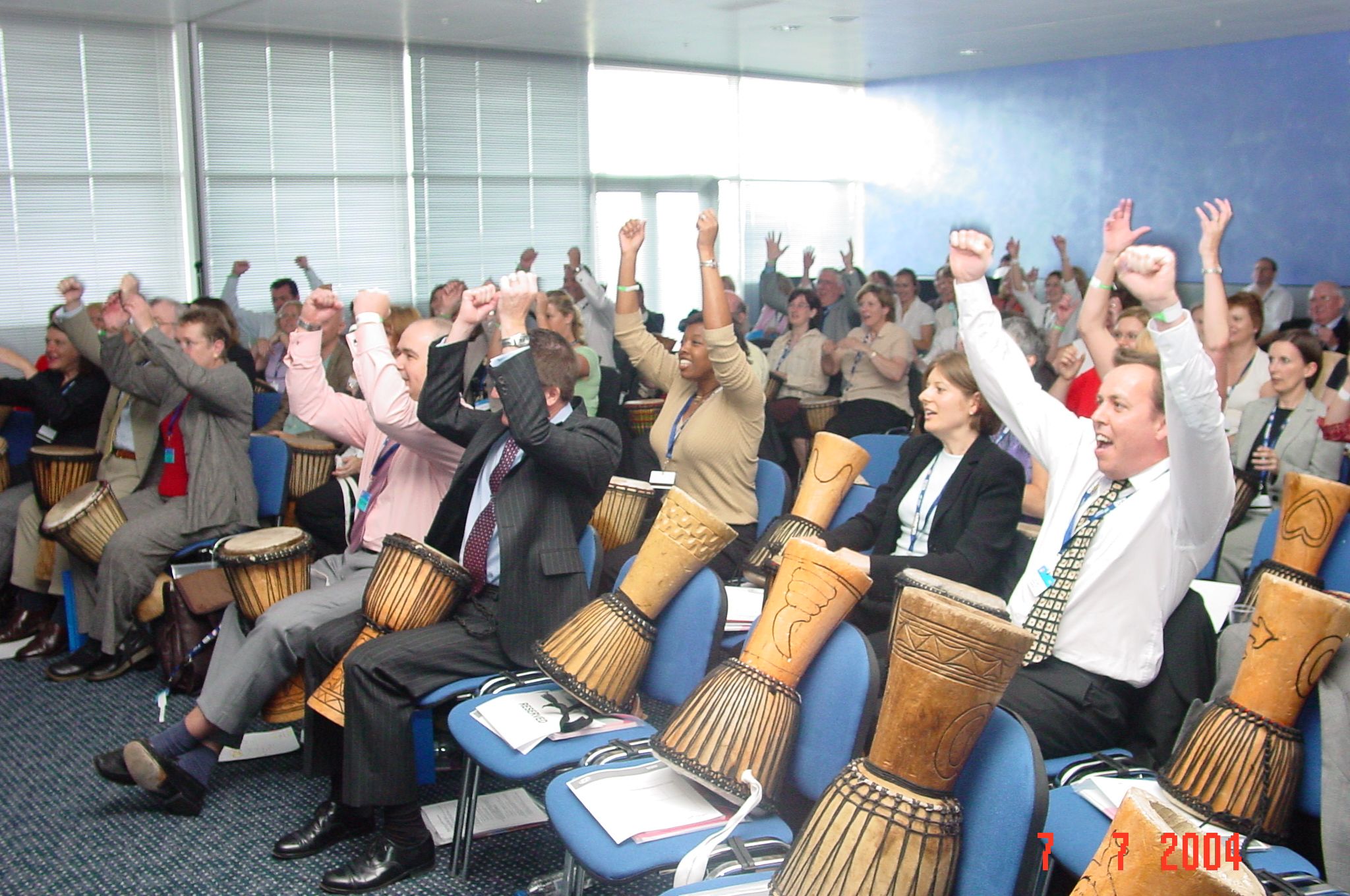 interactive Drumming is an ideal Team building exercise to create Unity among your team